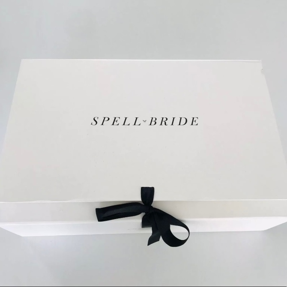 Spell & the Gypsy Free People Zoe White Tulle Wedding Bridal Ball Gown XL BNWT - Picture 14 of 15